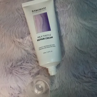 바노바기 코스메틱 바노바기 밀크 씨슬 리페어 크림 50ml — 4점을 준 리뷰어가 2023년 3월 올린 사용 사진