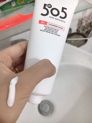 닥터505 APLUS 클렌징폼 — 5점을 준 리뷰어가 2021년 7월 올린 사용 사진