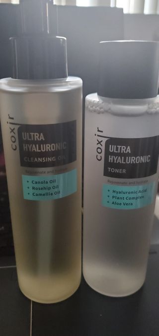 Ultra Hyaluronic Cleansing Oil + Toner — 5점을 준 리뷰어가 2021년 8월 올린 사용 사진