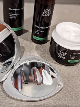 Cica Green Line [Toner, Serum, Cream] — 4점을 준 리뷰어가 2021년 9월 올린 사용 사진