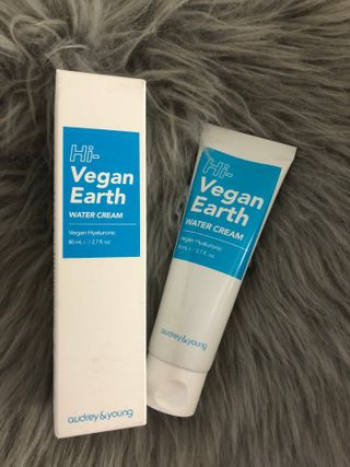 오드리앤영 하이 비건 얼스 워터 크림 80g — 5점을 준 리뷰어가 2021년 8월 올린 사용 사진