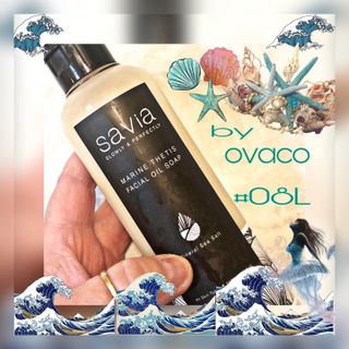 오바코 SAVIA MARINE THETIS FACIAL OIL SOAP — 5점을 준 리뷰어가 2022년 2월 올린 사용 사진