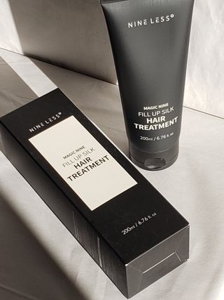 나인레스 매지나인 필 업 실크 트리트먼트 200ml 6.76 fl. 온스 유형에 남겨 — 5점을 준 리뷰어가 2022년 1월 올린 사용 사진