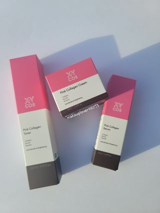 Pink Collagen Line [Toner, Serum, Cream] — 5점을 준 리뷰어가 2021년 9월 올린 사용 사진