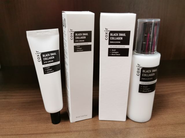 Black Snail Collagen Eyecream+Emulsion 리뷰 사진