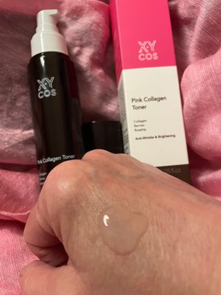 Pink Collagen Line [Toner, Serum, Cream] — 3점을 준 리뷰어가 2021년 9월 올린 사용 사진
