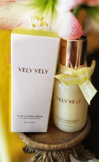 VELY VELY Yuja C-Tamin Serum — 5점을 준 리뷰어가 2021년 4월 올린 사용 사진