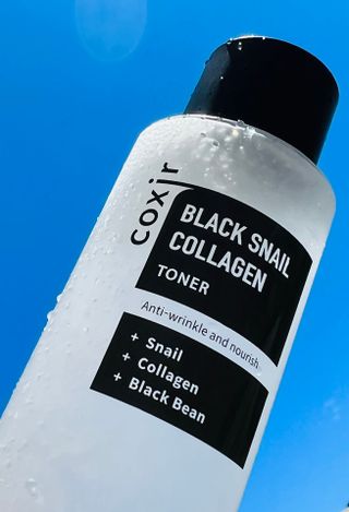 [Coxir] Black Snail Collagen Toner — 5점을 준 리뷰어가 2022년 8월 올린 사용 사진