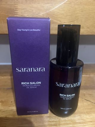 Rich Salon Morocco Argan Oil Serum 사라나라, 리치 살롱 모로코알 건 오일 세럼 — 5점을 준 리뷰어가 2023년 6월 올린 사용 사진