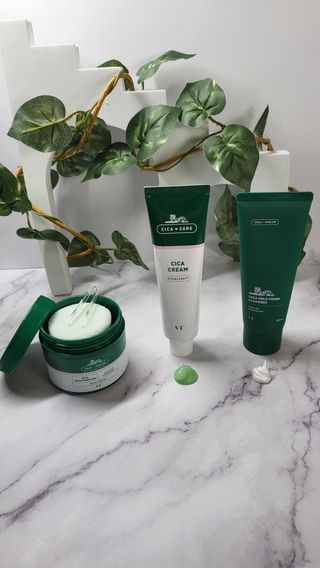 시카 클리어 스팟 패치(10mm 18ea &amp; 12mm 30ea) &amp; 데일리 수딩 마스크 &amp; CICA 크림100ml — 5점을 준 리뷰어가 2023년 7월 올린 사용 사진