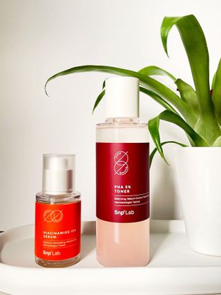 SNP LAB PHA  5 토너 150ml + 나이아신아마이드 10 세럼 32ml 세트 — 3.5점을 준 리뷰어가 2021년 10월 올린 사용 사진