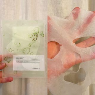 Pyunkang Yul 편강 율 진정 수분 강화 토너 150ml & 진정 마스크팩 10ea — 5점을 준 리뷰어가 2021년 9월 올린 사용 사진