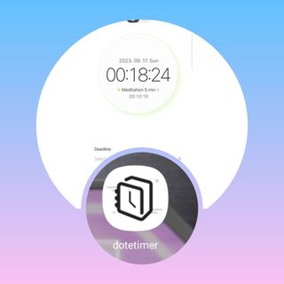 도트타이머 Metaverse time management app, Dote Timer ⏲️ 1 premium lifetime pass, 10 one-year subscriptions — 5점을 준 리뷰어가 2023년 9월 올린 사용 사진