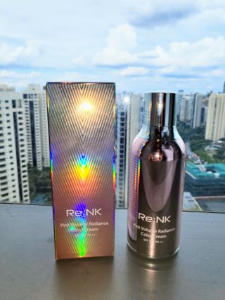 Re:NK 리엔케이 핑크 볼륨 래디언스 컬러크림 — 5점을 준 리뷰어가 2021년 12월 올린 사용 사진