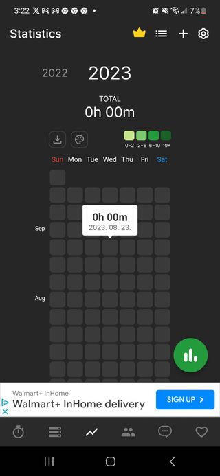 도트타이머 Metaverse time management app, Dote Timer ⏲️ 1 premium lifetime pass, 10 one-year subscriptions — 4.5점을 준 리뷰어가 2023년 9월 올린 사용 사진