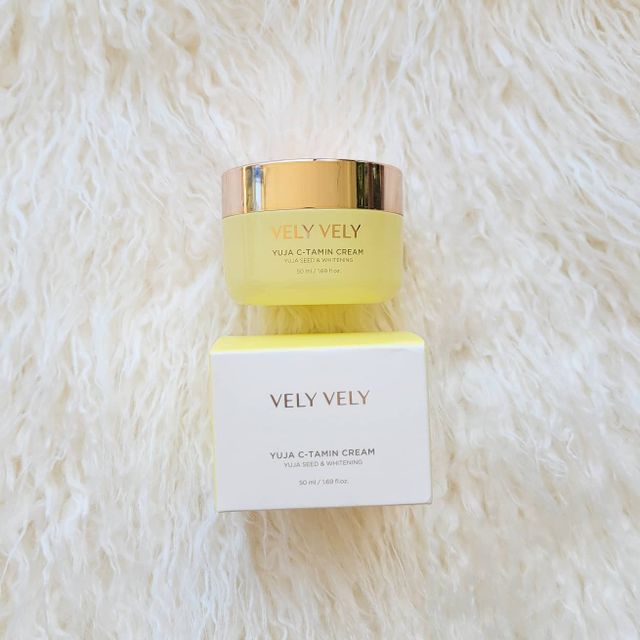 VELY VELY Yuja C-tamin Cream 리뷰 사진