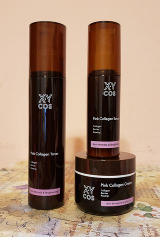Pink Collagen Line [Toner, Serum, Cream] — 5점을 준 리뷰어가 2021년 10월 올린 사용 사진