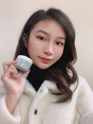 스킨앤랩 비타민B 하이드레이팅 젤 크림 — 5점을 준 리뷰어가 2022년 12월 올린 사용 사진
