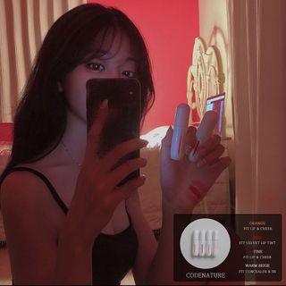 코드네이처 비아미 핏 컬러 4종 — 3점을 준 리뷰어가 2021년 7월 올린 사용 사진