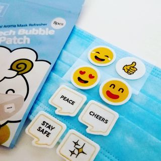 르무통 스피치 버블 아로마 마스크 패치 — 5점을 준 리뷰어가 2021년 4월 올린 사용 사진