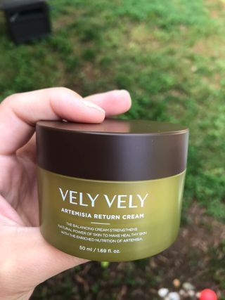 VELY VELY Artemisia Return Cream — 5점을 준 리뷰어가 2021년 4월 올린 사용 사진