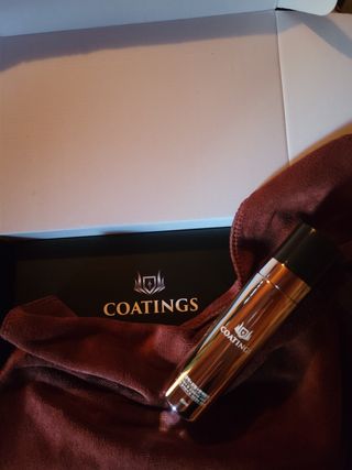 [COATINGS] 자동차 휠케어 전용 클리너, 한번만 바르면 6개월 유지효과 — 5점을 준 리뷰어가 2021년 12월 올린 사용 사진