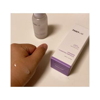 JAPAN_파시랩 세라마이드 하이드레이팅 앰플 크림 2종 세트 — 5점을 준 리뷰어가 2021년 9월 올린 사용 사진