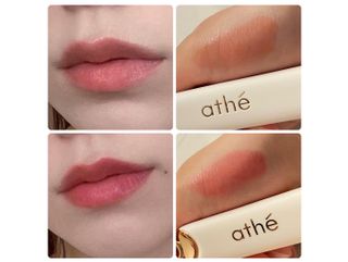 ATHE AUTHENTIC AIRY LIP BALM / 비건립밤 / 어센틱립밤 / 에어리립밤 (수정 요청) — 5점을 준 리뷰어가 2022년 8월 올린 사용 사진