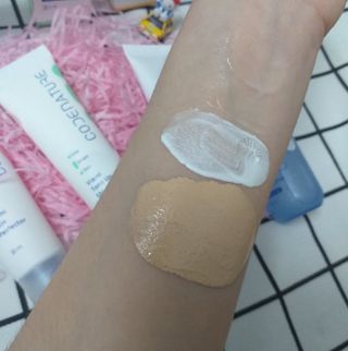 코드네이처 비아미 퍼펙트 케어 4종 — 3점을 준 리뷰어가 2021년 11월 올린 사용 사진