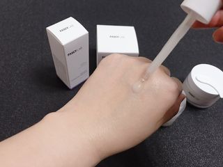 JAPAN_파시랩 세라마이드 하이드레이팅 앰플 크림 2종 세트 — 5점을 준 리뷰어가 2021년 10월 올린 사용 사진
