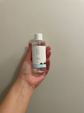 라운드 랩 1025 독도 토너 100ml — 5점을 준 리뷰어가 2021년 2월 올린 사용 사진