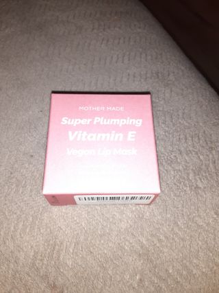 마더메이드 [어머니 만든] 슈퍼 플럼 핑 Vit E 비건 립 마스크 _E — 5점을 준 리뷰어가 2021년 2월 올린 사용 사진