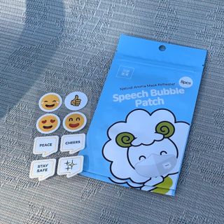 르무통 스피치 버블 아로마 마스크 패치 — 5점을 준 리뷰어가 2021년 4월 올린 사용 사진