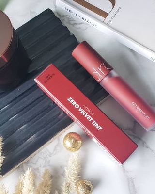 rom&amp;nd ZERO VELVET TINT가을 니트 BERRY KNIT — 5점을 준 리뷰어가 2021년 9월 올린 사용 사진