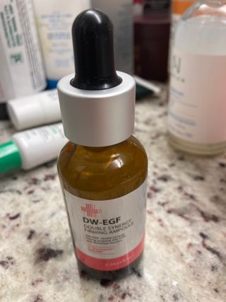 이지듀 Easydew DW-EGF 더블 시너지 퍼밍 앰플 30ml 1.01fl oz — 4점을 준 리뷰어가 2021년 9월 올린 사용 사진