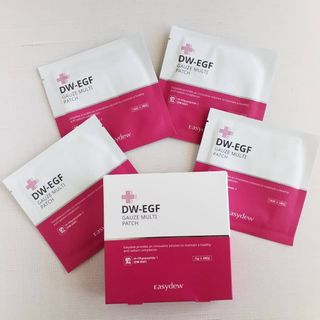 이지듀 DW-EGF 멀티 페이셜 시트 마스크 - 0.53 FL OZ 4EA — 5점을 준 리뷰어가 2021년 8월 올린 사용 사진