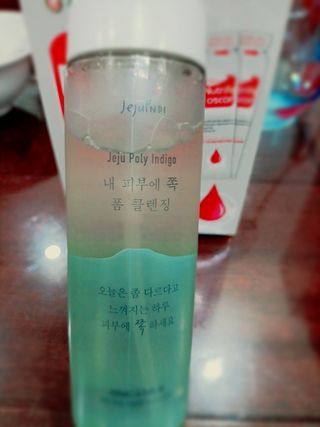 제주인디 폴리인디고 내 피부에 쪽 폼클렌징 — 5점을 준 리뷰어가 2021년 9월 올린 사용 사진