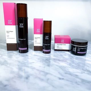Pink Collagen Line [Toner, Serum, Cream] — 5점을 준 리뷰어가 2021년 9월 올린 사용 사진