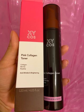 Pink Collagen Line [Toner, Serum, Cream] — 5점을 준 리뷰어가 2021년 10월 올린 사용 사진